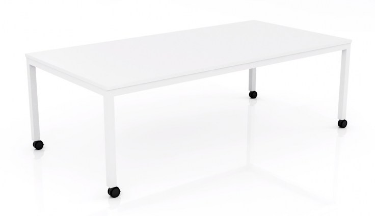 Axis-Mobile-Meeting-Table-2400x1200-White-WHT